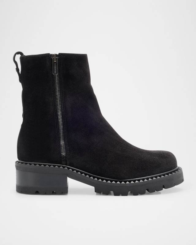 Crew Waterproof Suede Ankle Boots